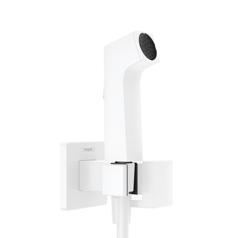 Изображение товара Гигиенический душ Hansgrohe Bidette 29233700S, со смесителем, с внутренней частью, белый матовый Изображение товара Гигиенический душ Hansgrohe Bidette 29233700S, со смесителем, с внутренней частью, белый матовый
