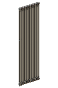 Изображение товара Радиатор стальной трубчатый Rifar Tubog Ventil 12 секций, нижнее подключение, серый