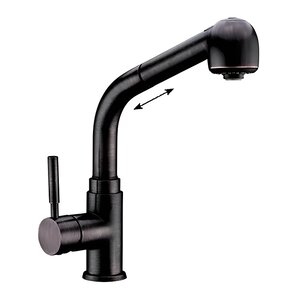 Изображение товара Смеситель для кухонной мойки WasserKRAFT, A8247, темная бронза