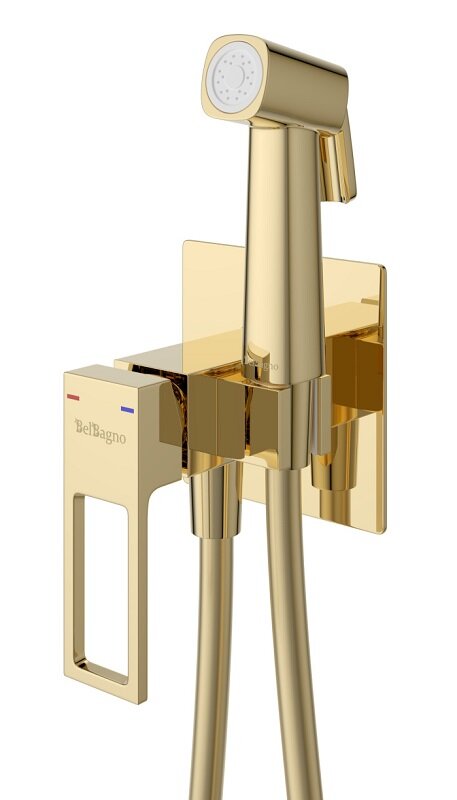 Изображение товара Гигиенический душ BelBagno Luce LUC-HGN-ORO с золотым покрытием, Италия