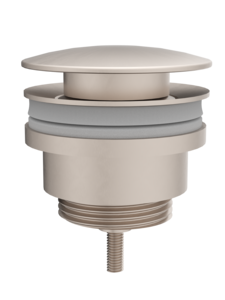 Изображение товара Донный клапан для раковины Vitra Syphon A4514934, с переливом, цвет никель