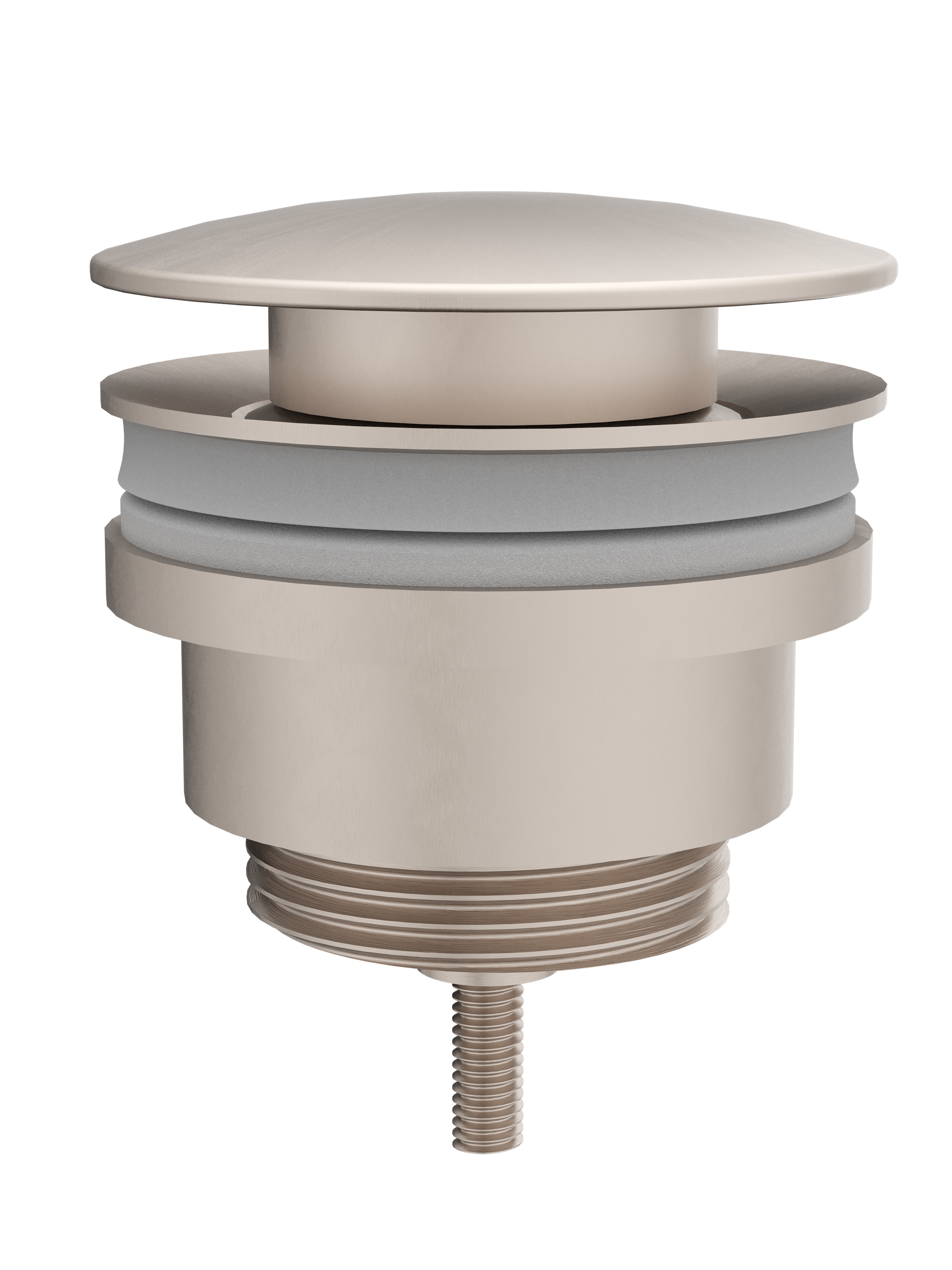 Изображение товара Донный клапан для раковины VitrA Syphon A4514934, с переливом, цвет никель Изображение товара Донный клапан для раковины VitrA Syphon A4514934, с переливом, цвет никель