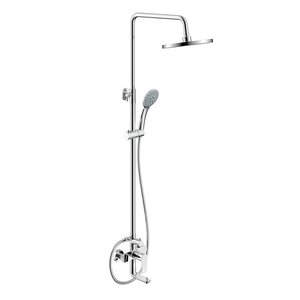 Изображение товара Душевая система Olive's Barros 22511-1BR, с изливом, цвет хром