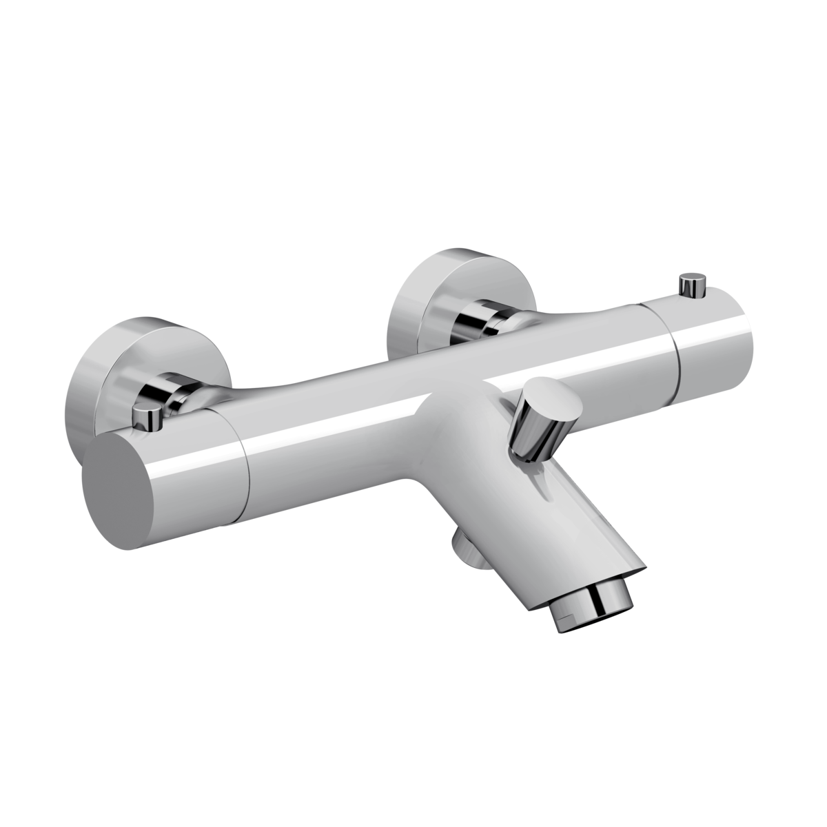 Изображение товара Смеситель для ванны Vitra AquaHeat A47210EXP с термостатом хром