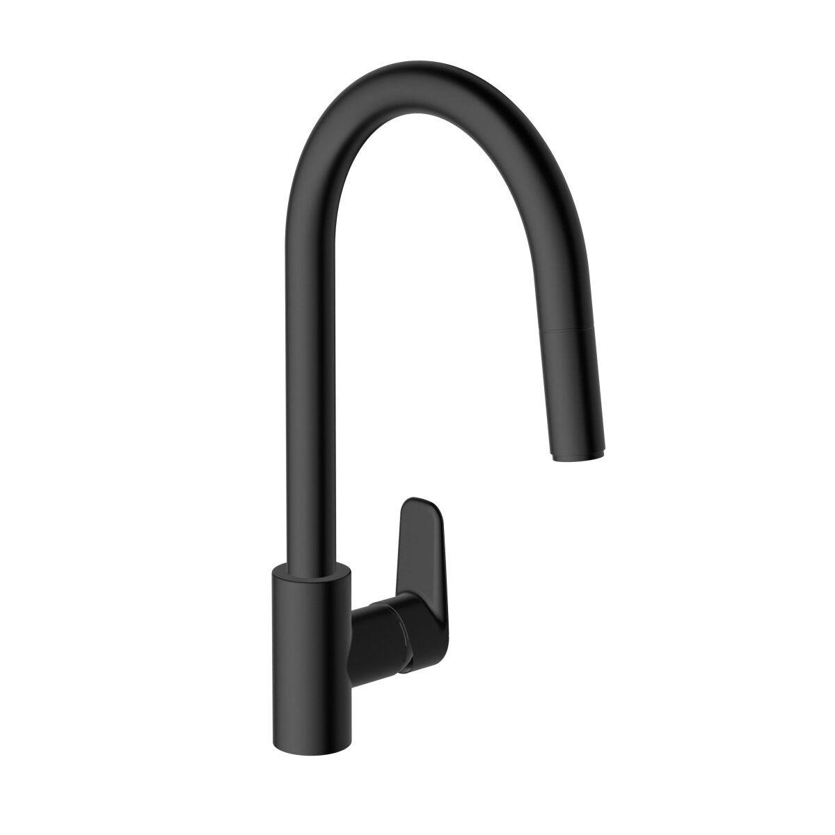 Изображение товара Смеситель VitrA Flow Soft A4344536EXP с выдвижным изливом, черный матовый Изображение товара Смеситель VitrA Flow Soft A4344536EXP с выдвижным изливом, черный матовый