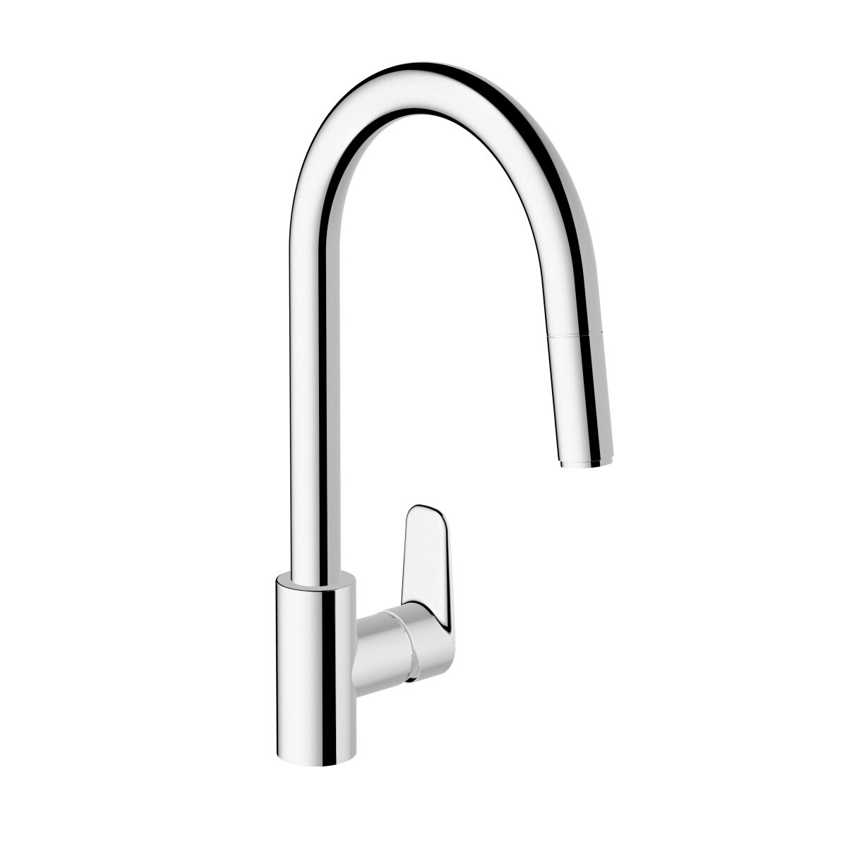 Изображение товара Смеситель Vitra Flow Soft A43445EXP с выдвижным изливом, хром