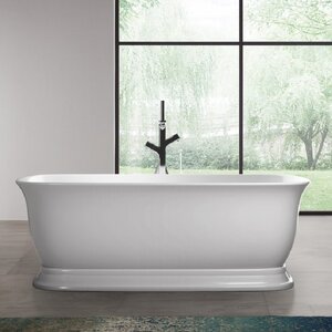 Изображение товара Акриловая ванна BelBagno BB400-1700-800 170x80 см белая для современной ванной комнаты