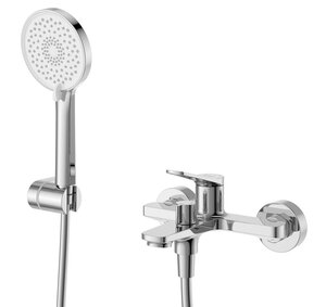 Изображение товара Смеситель для ванны BelBagno Unique-VASM-CRM с душем, хром