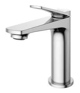 Изображение товара Смеситель BelBagno Unique-LVM-CRM-W0 для раковины, без донного клапана, хром