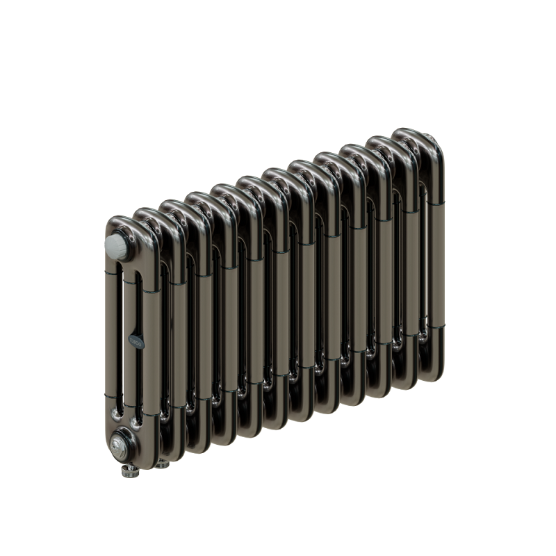 Изображение товара Стальной трубчатый радиатор Rifar Tubog Ventil 12 секций серый нижнее подключение