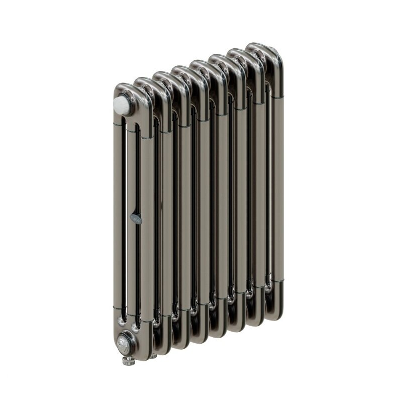 Изображение товара Радиатор стальной трубчатый Rifar Tubog Ventil 3057-08-DV1, TUB 3057-08-DV1-TL, 8 секций, нижнее подключение, серый