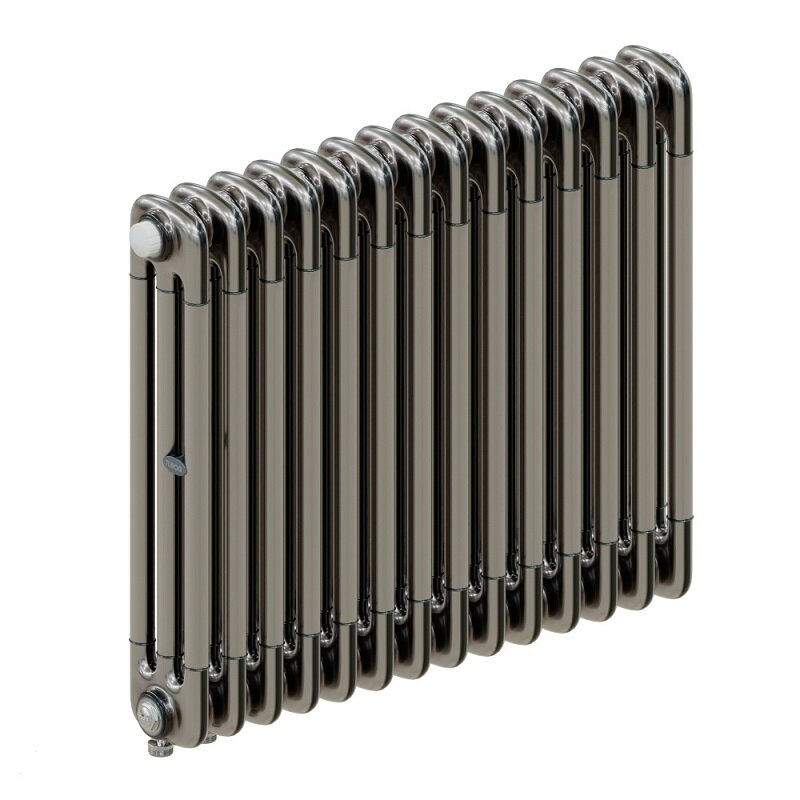 Изображение товара Стальной трубчатый радиатор Rifar Tubog Ventil 3057-16-DV1, 16 секций, нижнее подключение, серый