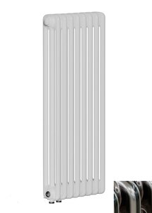 Изображение товара Радиатор стальной трубчатый Rifar Tubog Ventil 3180-08-DV1, TUB 3180-08-DV1-TL, 8 секций, нижнее подключение, серый