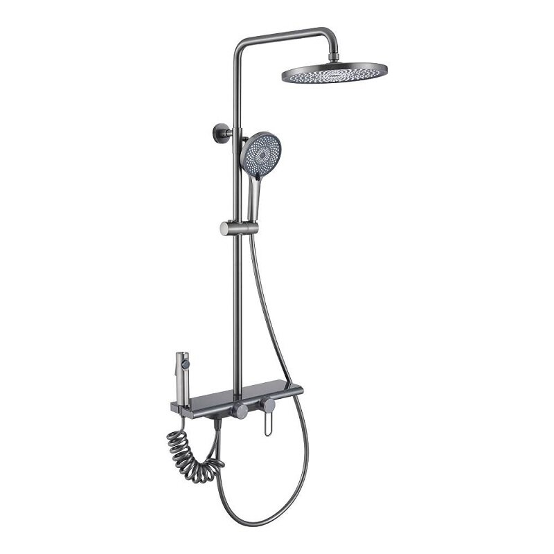 Изображение товара Душевая система Olive's Kabrera 37294KBGM с гигиеническим душем