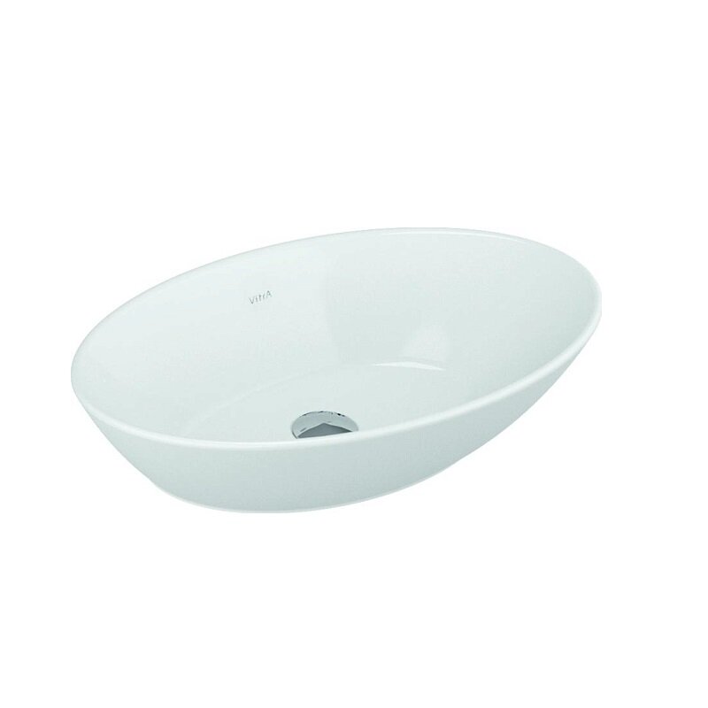 Изображение товара Раковина Vitra Geo 4423B003-0016 60 см накладная белая овальная
