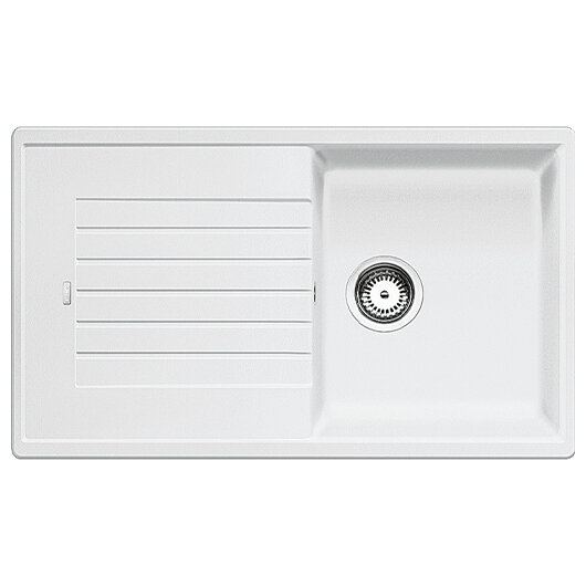 Изображение товара Кухонная мойка Blanco Zia 5S 520515 86 см белая из искусственного камня