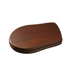 Крышка-сиденье Kerasan Retro 108840 Soft-Close, орех/хром - фото 1 Крышка-сиденье Kerasan Retro 108840 Soft-Close, орех/хром - фото 1