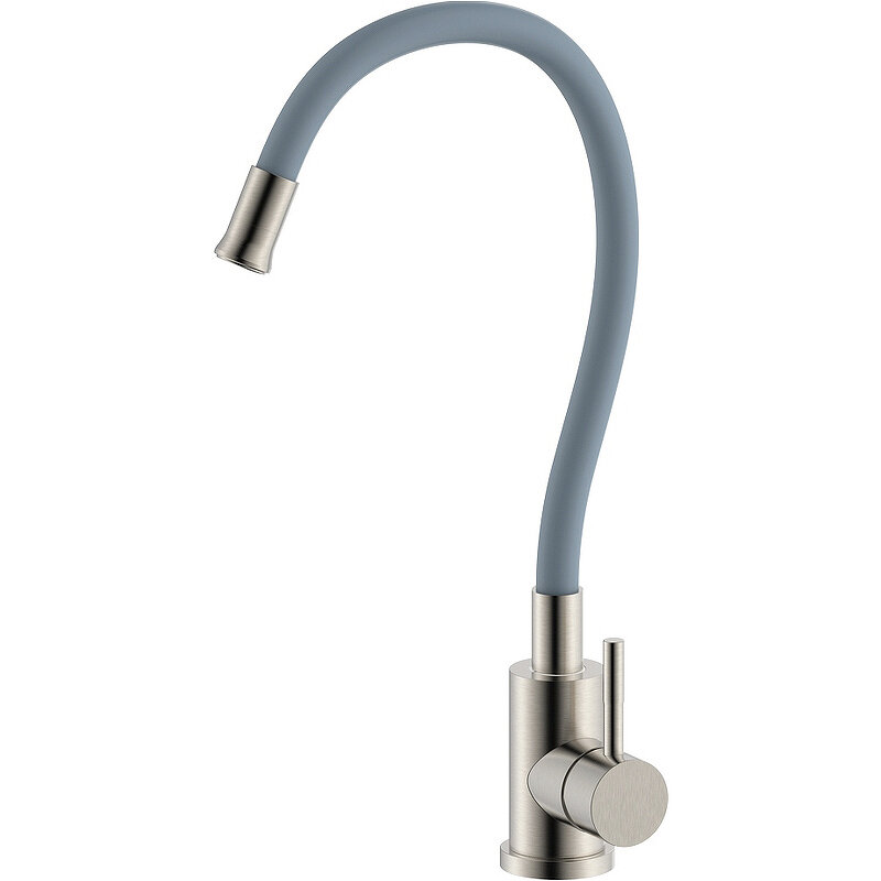 Изображение товара Смеситель для кухонной мойки Olive's Balear 13435-3BLG, цвет сатин/серый