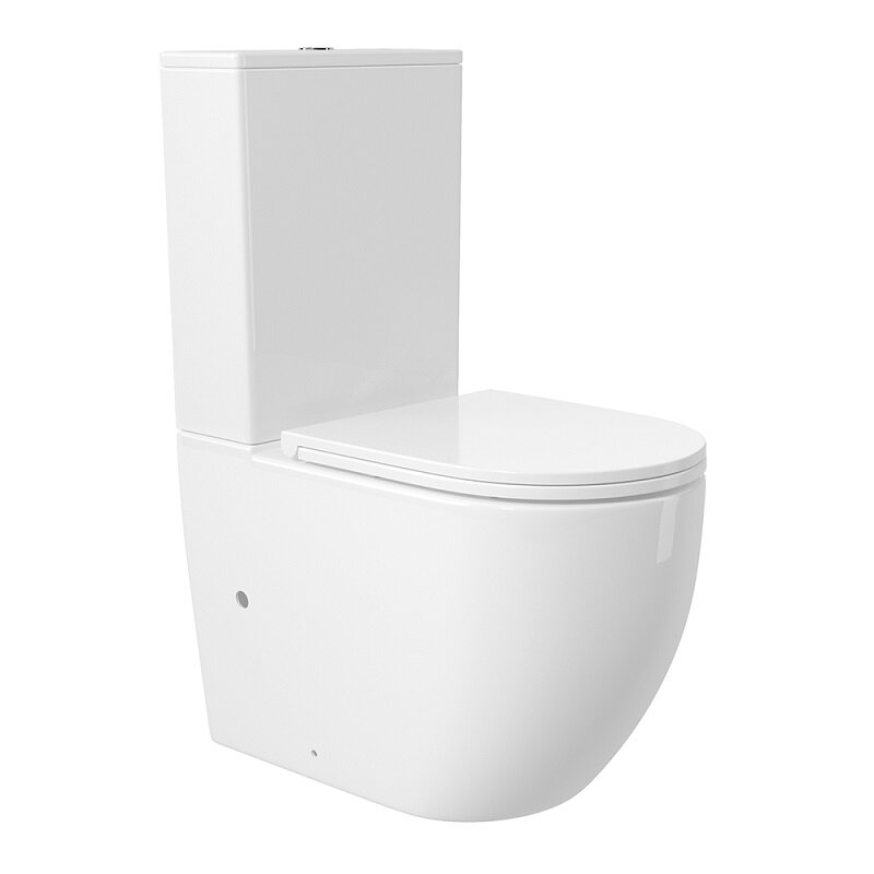 Изображение товара Унитаз Aqueduto Ovo AQDSOVOT9210 с сиденьем микролифт и Торнадо