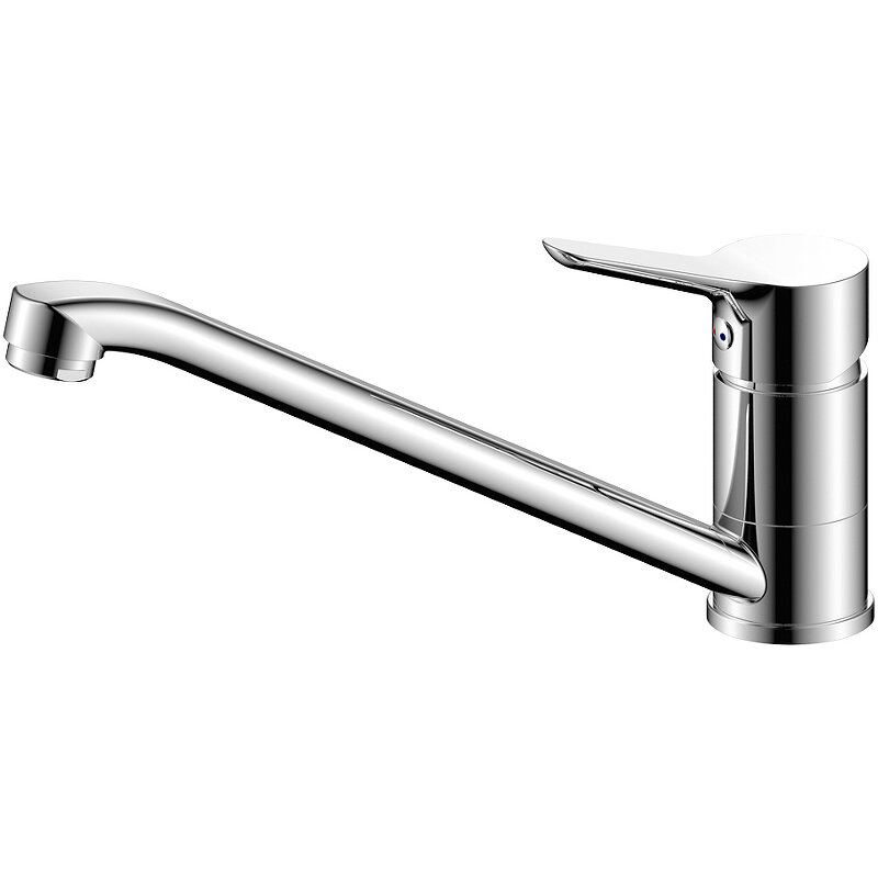 Изображение товара Смеситель Olive's Ibiza 19400IB для кухонной мойки, хром, однорычажный, поворотный излив