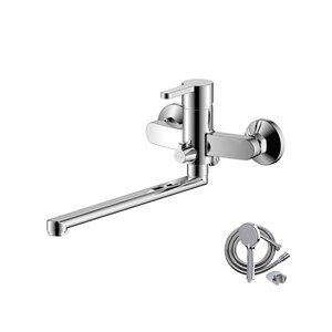 Изображение товара Смеситель для ванны и душа Olive's Torres 17221TR, с душевым гарнитуром, хром