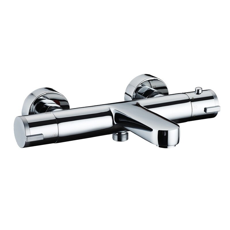 Изображение товара Смеситель для ванны и душа Olive's Termo 34200TM, термостатический, с душевым гарнитуром, хром