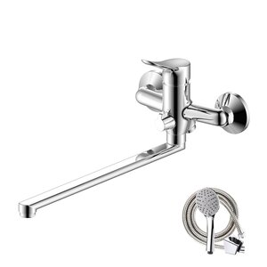 Изображение товара Смеситель для ванны и душа Olive's Arriba 09221AR, с душевым гарнитуром, хром