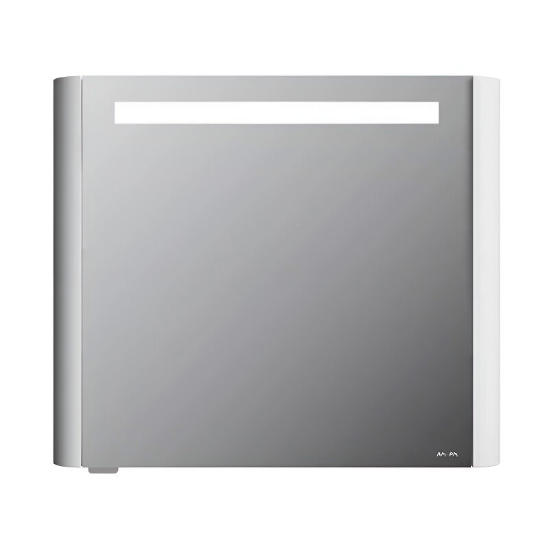 Изображение товара Зеркальный шкаф Am.Pm Sensation M30MCR0801WG, цвет - белый глянец, с подсветкой, правый, 80 см