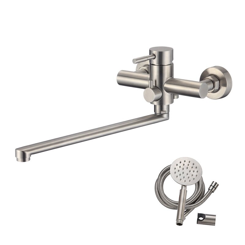 Изображение товара Смеситель Olivе's Balear 13221BL с душем, сатин матовый, Германия