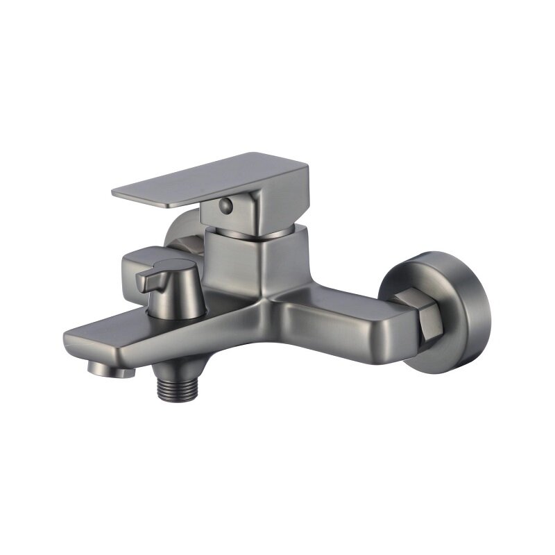 Изображение товара Смеситель для ванны и душа Olive's Navarra 25201NRGM с душевым гарнитуром и матовой отделкой