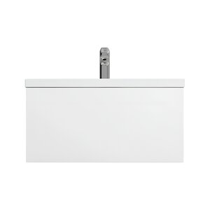 Изображение товара Тумба под раковину Am.Pm Gem 75 см M90FHX07521WG подвесная белая