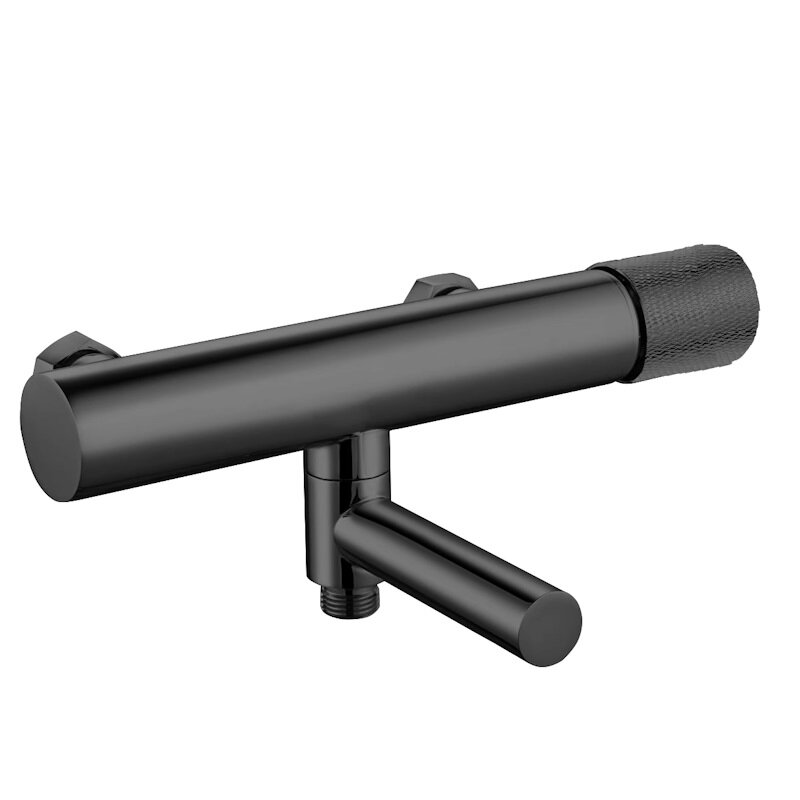 Изображение товара Смеситель для ванны и душа Olive's Mansa 36201MNB черный матовый Германия