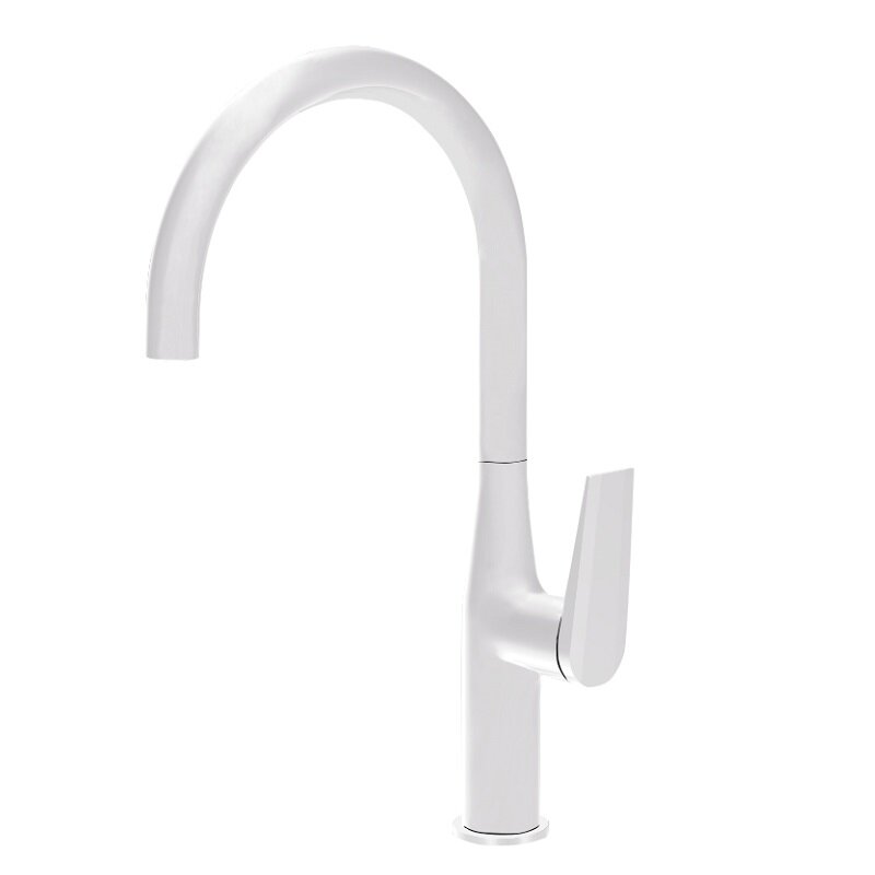 Изображение товара Смеситель для кухонной мойки Olive's Viar 28431VRW, цвет белый