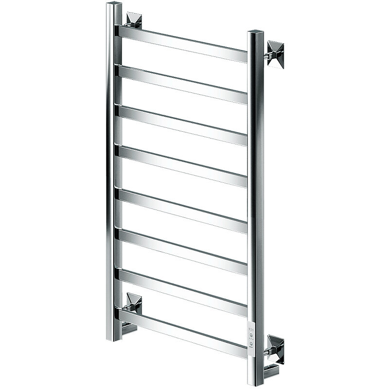 Изображение товара Полотенцесушитель электрический Comfysan Roma-K EC-8 016593, ширина 50 см, высота 80 см, диммер справа, хром