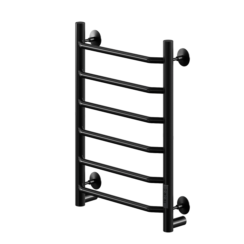 Изображение товара Полотенцесушитель электрический Comfysan Scola EC-6 60/40 016845, ширина 40 см, высота 60 см, диммер справа, черный матовый