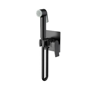 Изображение товара Гигиенический душ Osgard Bretta 51053, со смесителем, черный матовый