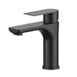 Изображение товара Смеситель для раковины Osgard Ronda 23013 черный матовый однорычажный