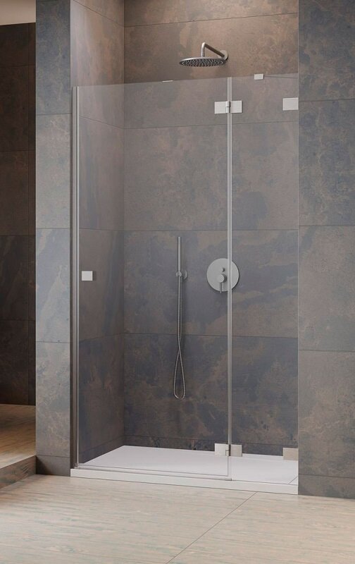 Изображение товара Душевая дверь Radaway Essenza Pro DWJ 90R 90 см стекло прозрачное никель