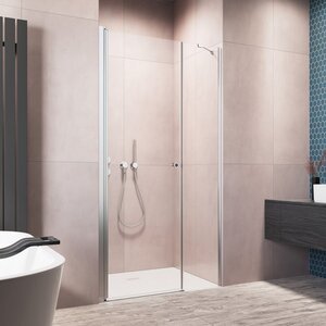 Изображение товара Душевая дверь в нишу Radaway EOS DWS 90 R, 137980-01-01R, 90 см, стекло прозрачное 6мм, профиль хром, правая