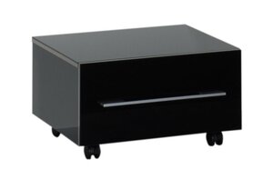 Изображение товара Тумба Aquanet Нота 75 подкатная черный для ванной комнаты