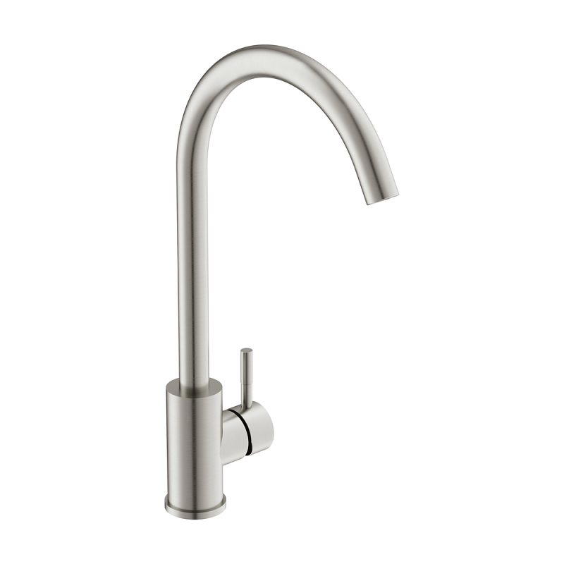 Изображение товара Смеситель для кухонной мойки Cersanit Como 68242, сатин, 12 лет гарантии