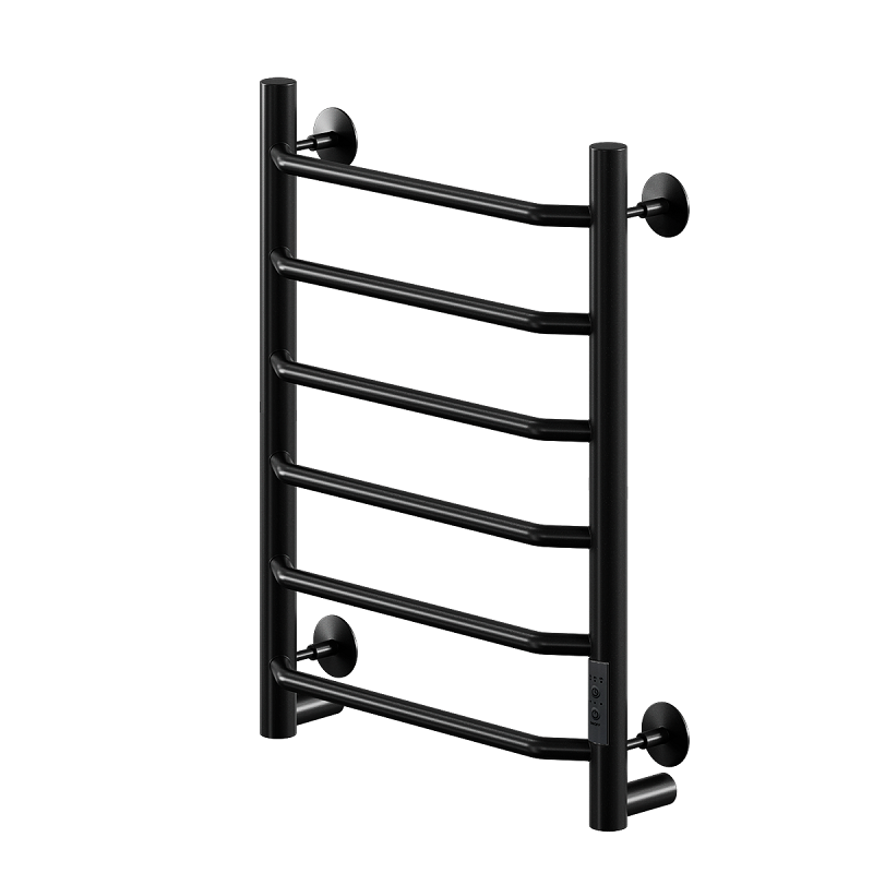Изображение товара Электрический полотенцесушитель Comfysan Scola EC-6 60/50 черный матовый с 6 перекладинами