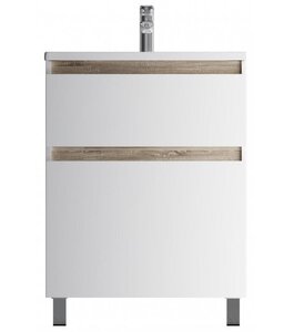 Изображение товара Тумба с раковиной Am.Pm X-Joy M85A-FSX0652-WC0652WG, 65 см, напольная, белая