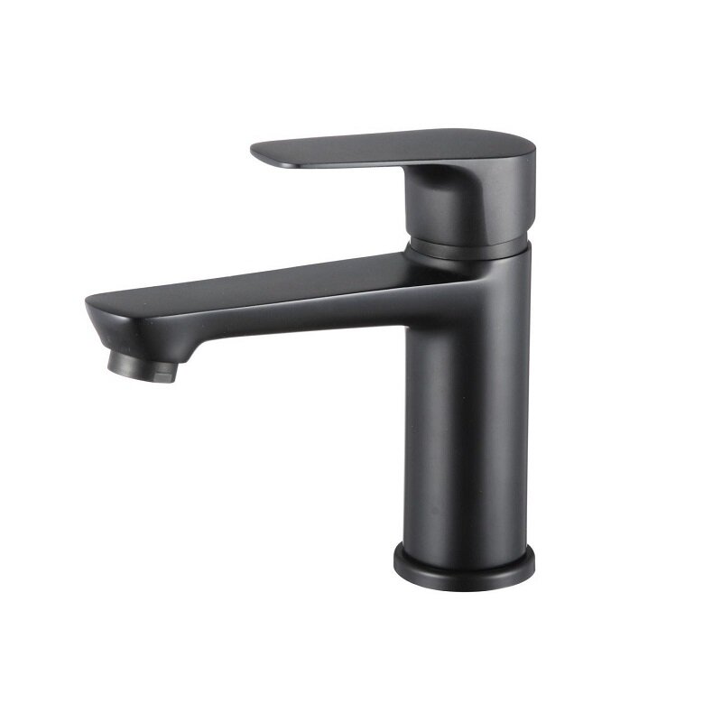 Изображение товара Смеситель для раковины Olive's Tieso 26100TSB черный матовый