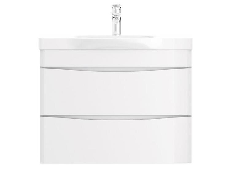 Изображение товара Подвесная тумба с раковиной Am.Pm Like M80-FHX0802-WC0802, 80 см, глянцевая эмаль