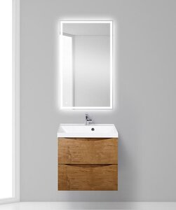 Изображение товара Тумба с раковиной BelBagno Marino 60 см, Rovere Nature, светло-коричневый, MARINO-600-2C-SO-RN-P/BB600/450-LV-MR-AST60 (выставочный образец, отсутствует упаковка)