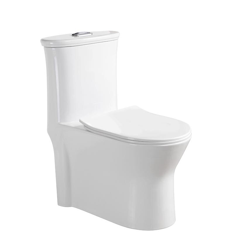 Изображение товара Унитаз моноблок Stella Polar Бильбао KN6277000 с крышкой микролифт белый