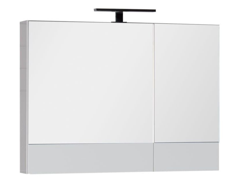 Изображение товара Зеркало-шкаф Aquanet Нота 90 камериновый белый / черный / светлый дуб / венге