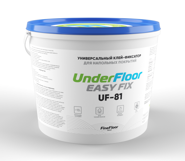 Изображение товара Универсальный клей-фиксатор Underfloor Easy Fix UF 81, 10 кг для напольных покрытий