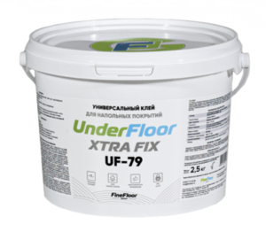 Изображение товара Универсальный клей Underfloor Xtra Fix UF 79 2.5 кг для напольных покрытий